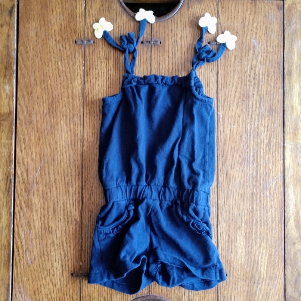 Baby Girl Sleeveless Romper